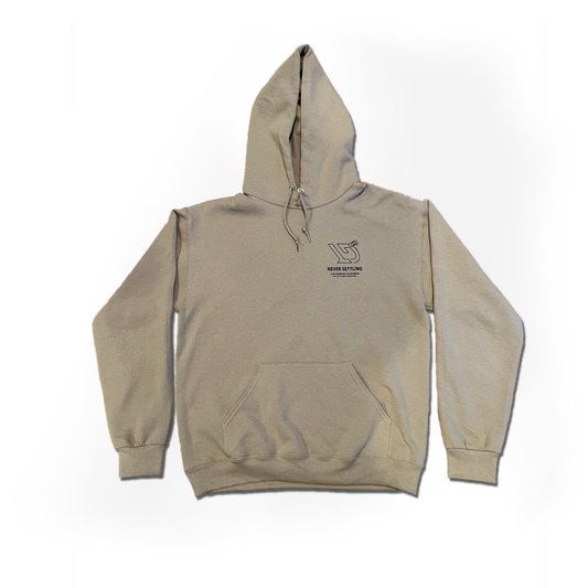 NEVER SETTLING HOODIE